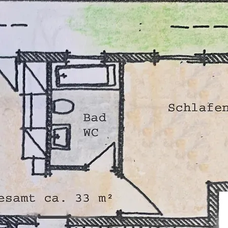 Einladendes Im Gruenen Fuer 2 Personen Apartamento